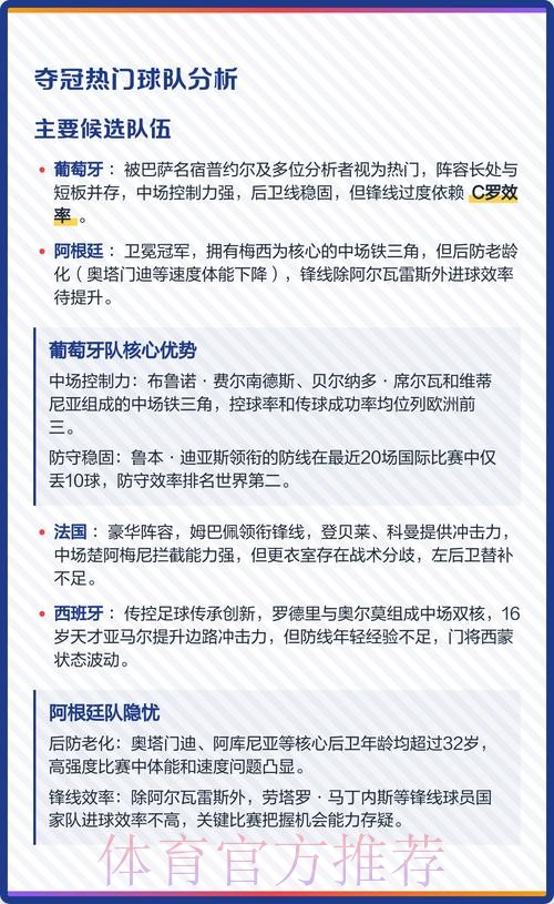 2026世界杯下注推荐热门